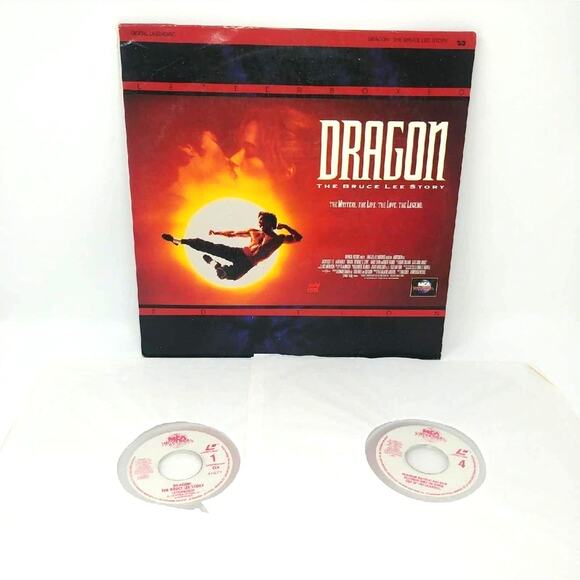 Dragon The Bruce Lee Story Laser Disc - Picture 1 of 2